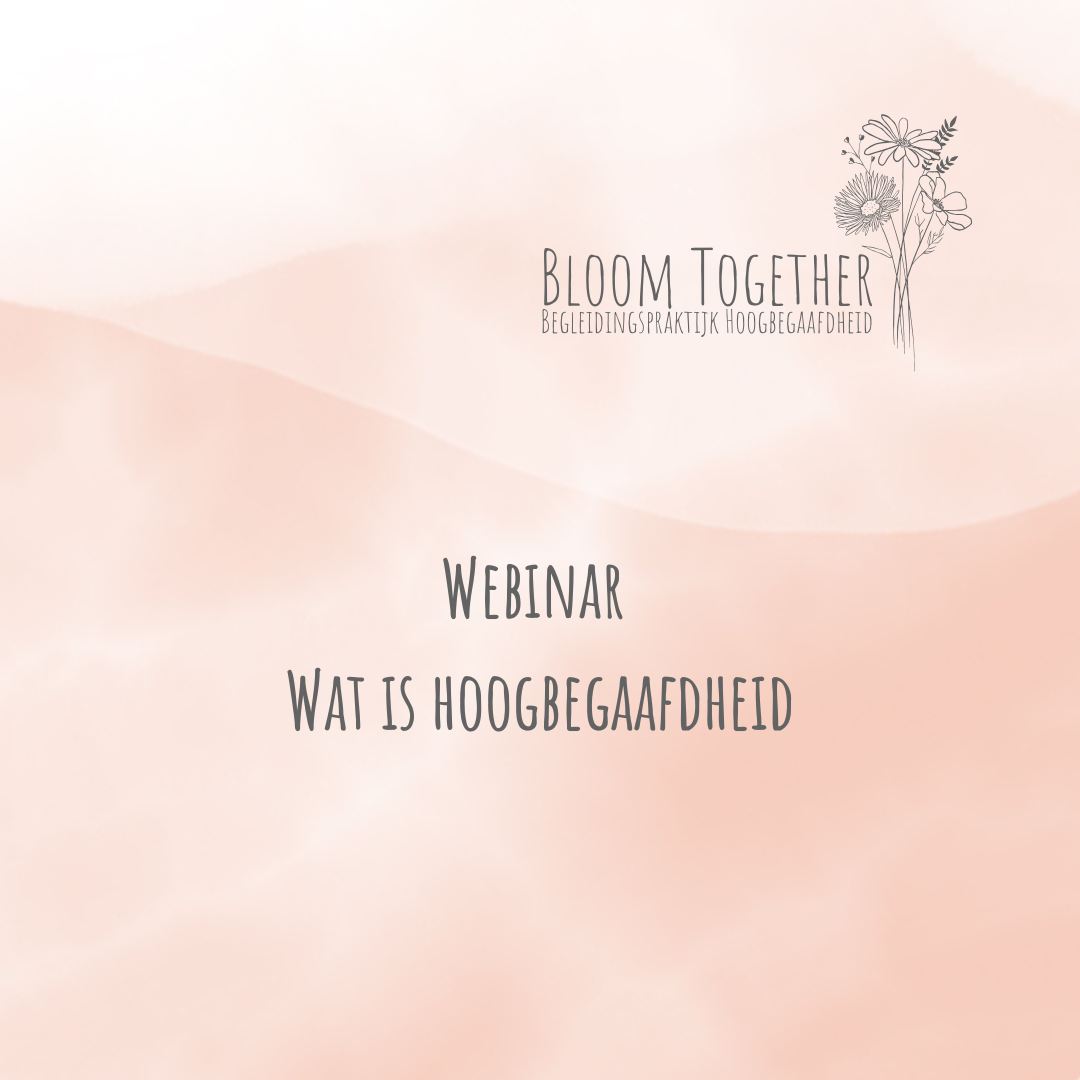Webinar - Wat is hoogbegaafdheid