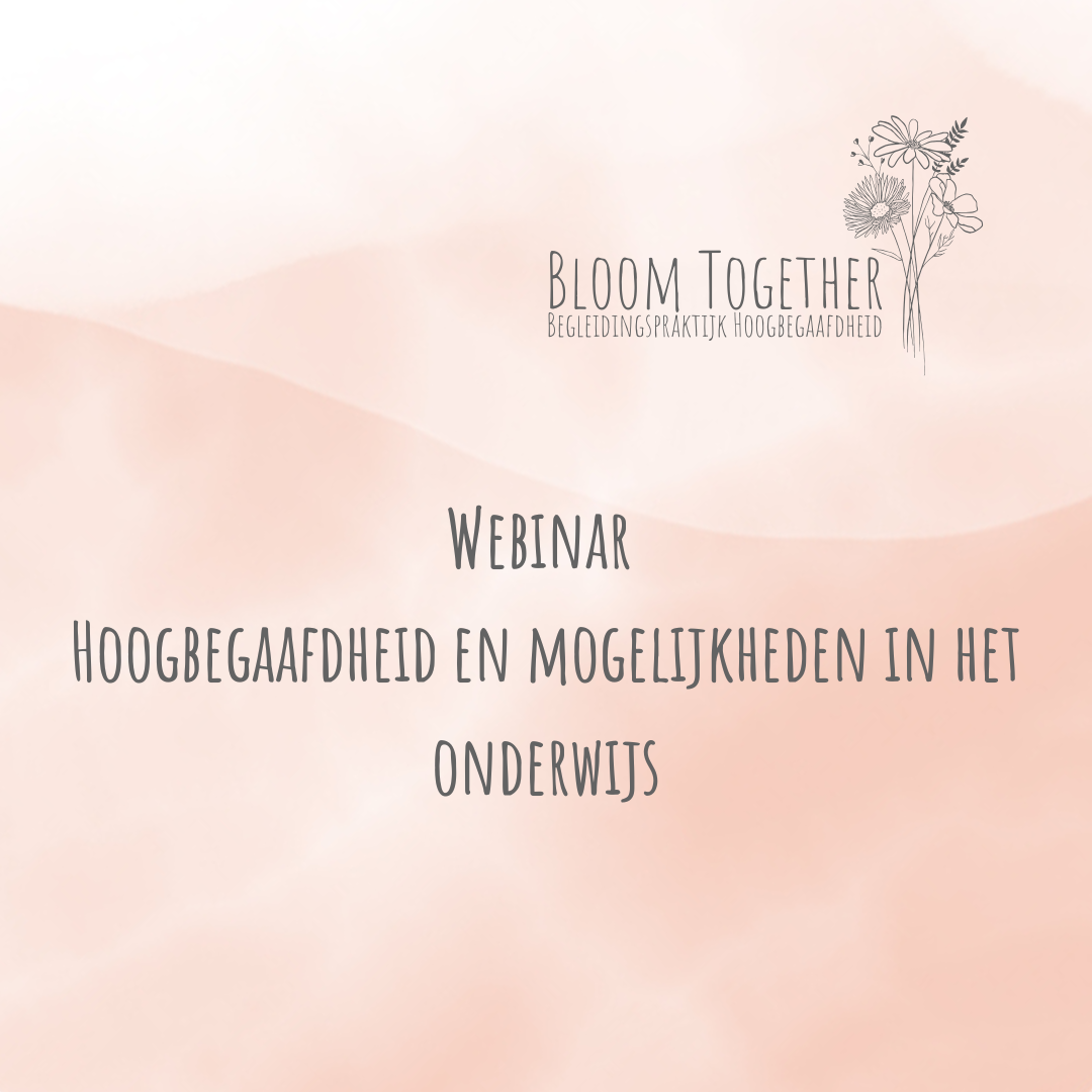 Webinar - Onderwijs op maat